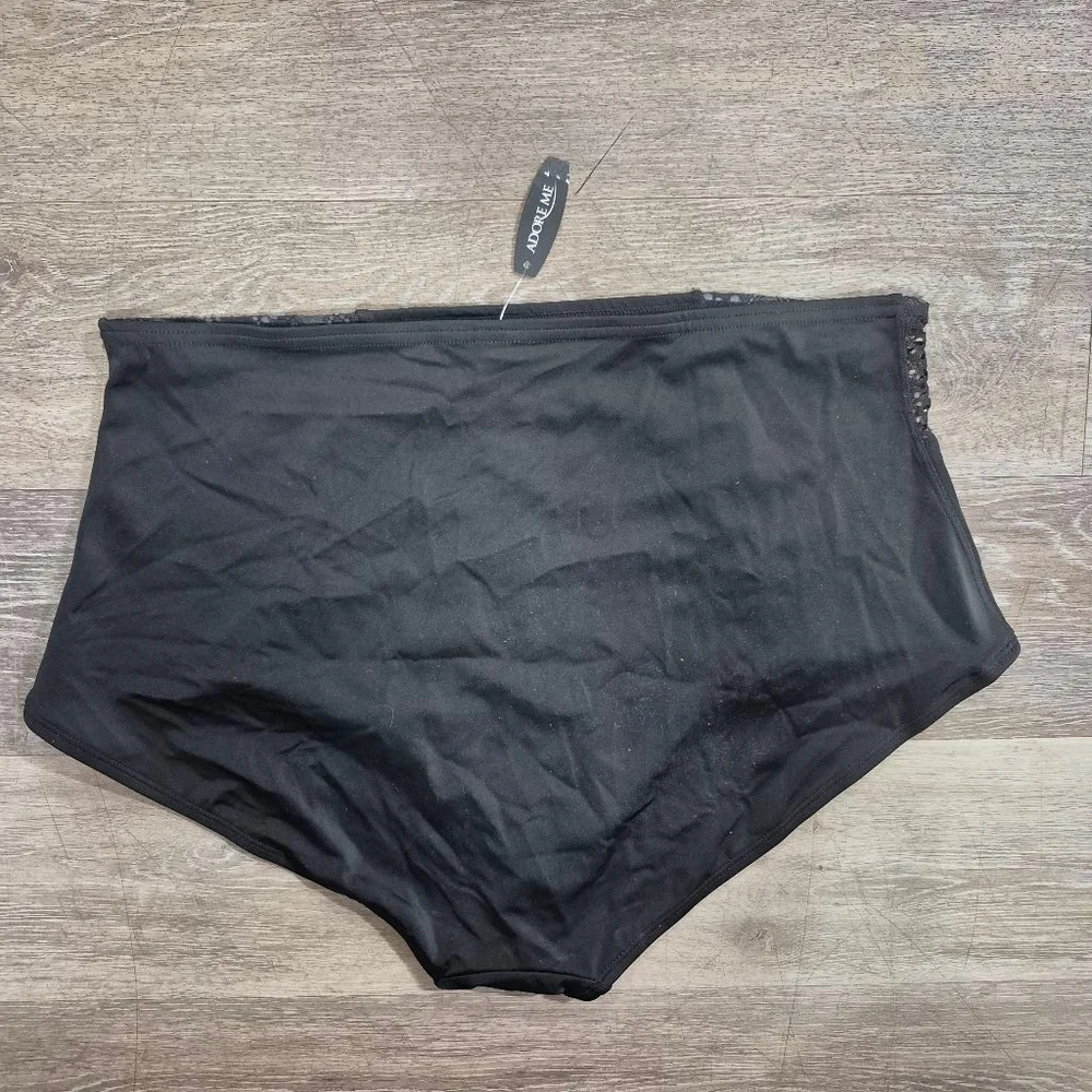 Women's Adore Me Panties Size 2X‎ Black